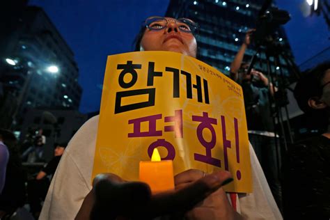 Despite Protests From Japan South Korea Holds First Memorial Day For