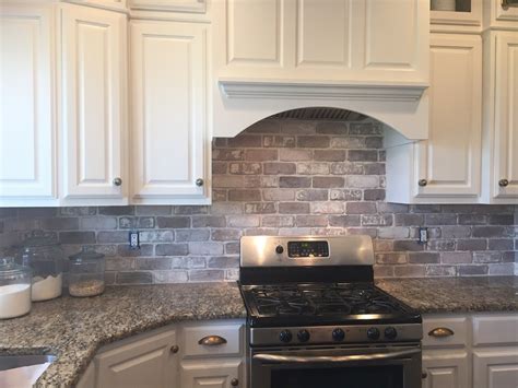 Create a moderately sized textured backsplash that resembles brick veneer for under $50. Pin on Faux Stone Sheets