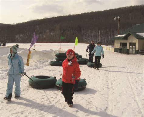 Everyone Loves Sledding In The Wintertime At Holiday Valley Tubing You