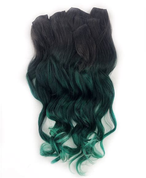 Emerald Green Hair Extensions Code Vlog Slideshow
