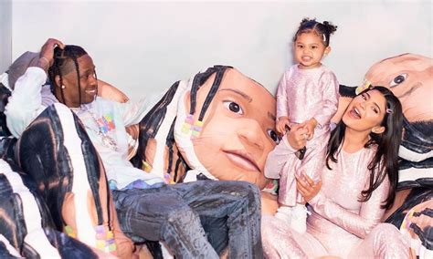 kylie jenner stormi and travis scott reunite to give back