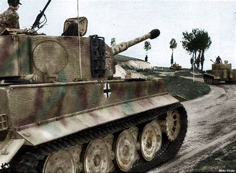 German Heavy Tank Tiger I Of The 101st Heavy Tank Battalion The Ss