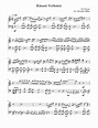 Küssen Verboten Sheet music for Piano | Download free in PDF or MIDI ...