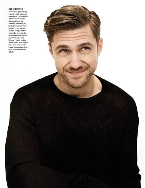 Aaron Tveit By Saria Atiye For Fashionisto 8 Haircuts For Men Mens