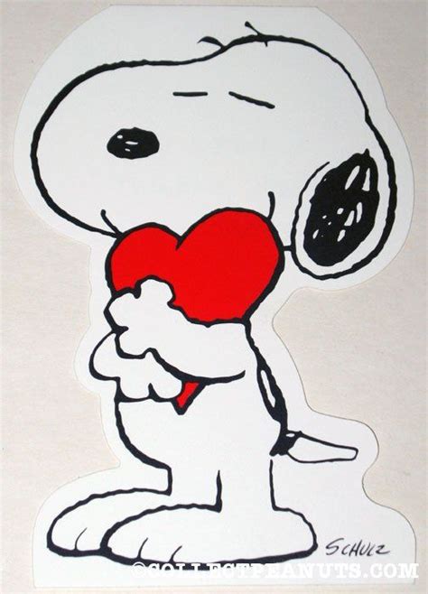 Snoopy Hugging Heart Greeting Card Snoopy Love Snoopy Valentine
