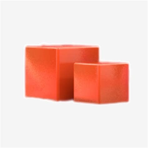 Orange Cube Hd Transparent Orange Cube Cube E Commerce Taobao Png