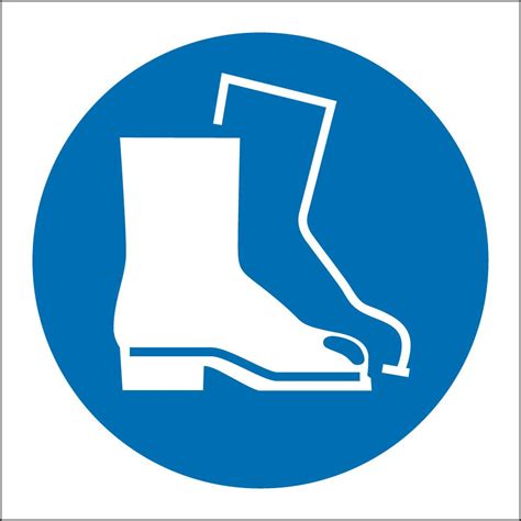 Wear Safety Boots Signs From Key Signs Uk