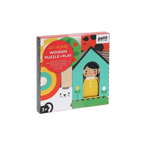 Mini Puzzle De Madera En Casa Lila Y Pepo Juegos Y Regalos Para Niños