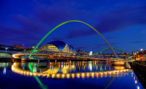 Gateshead Millennium Bridge Design And Pictures