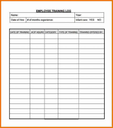 Just replace prepopulated labels and use color coded area to set employees' training status. Employee Training Record Template Excel - printable ...