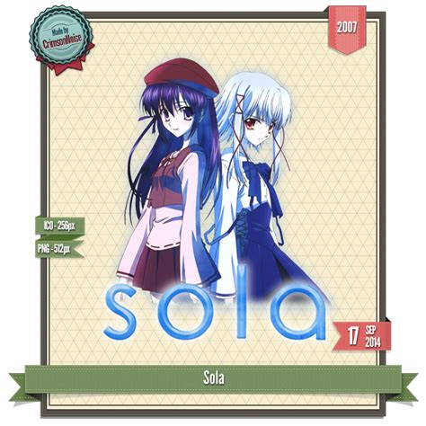 Sola Anime Icon By Crimsonnoise On Deviantart