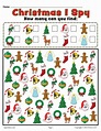 Christmas Printables For Preschoolers - Worksheets