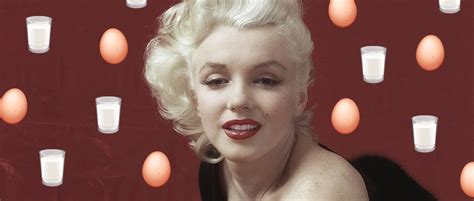 Totally Surprising And Downright Bizarre Foods Marilyn Monroe Really Ate
