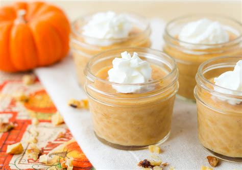 Five Ingredient Pumpkin Pudding Homemade Nutrition Nutrition That