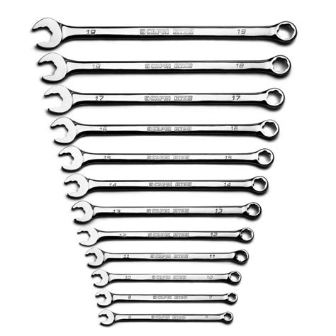 Maxchrome Super Thin Flat Wrenches Capri Tools