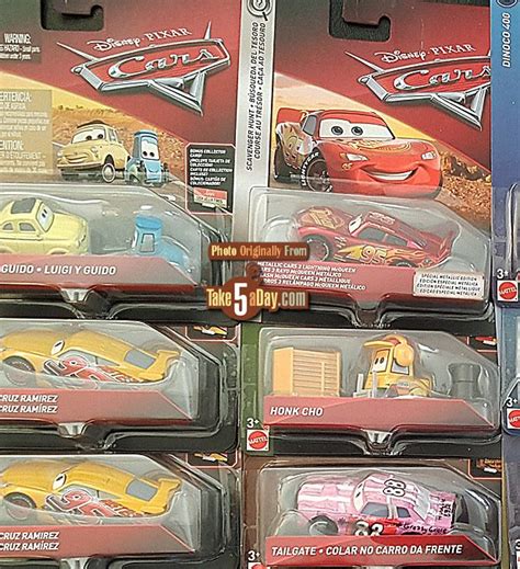 Take Five A Day Blog Archive Mattel Disney Pixar Car Singles Case