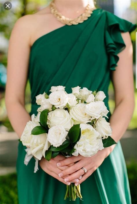 Emerald and bottle green dresses for a wedding. Colors Wedding | Emerald and Gold March Wedding 2021 ...