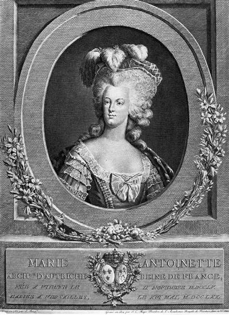Posterazzi Marie Antoinette 1755 1793 Nqueen Of France 1774 1792