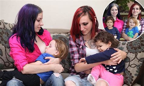 Connecticut Mums Who Met On Facebook Breastfeed EACH OTHER S Babies And