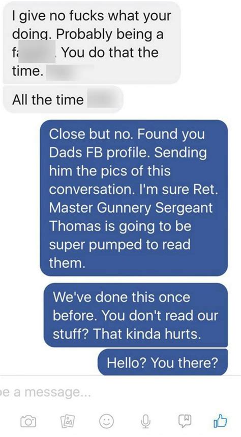 Guy Cheating With Soldiers Wife Gets Leveled In Text By Former Friend