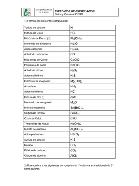 Ejercicios Formulación Resueltos