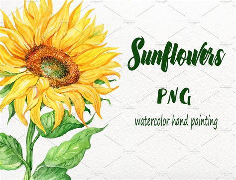 Sunflowers watercolor | Watercolor sunflower, Watercolor ...