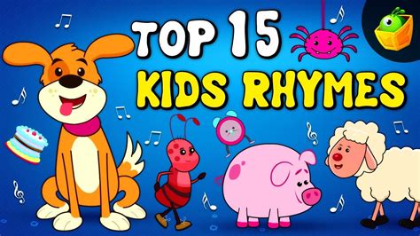 Top 15 Favourite Songs Popular Collection Of Animated English Nursery
