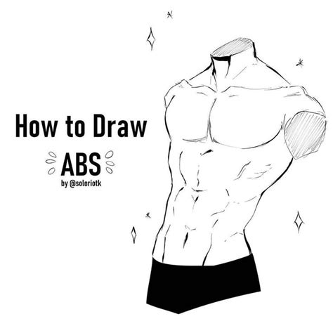 Art Tutorial On Instagram How To Draw Abs Artylesson Follow