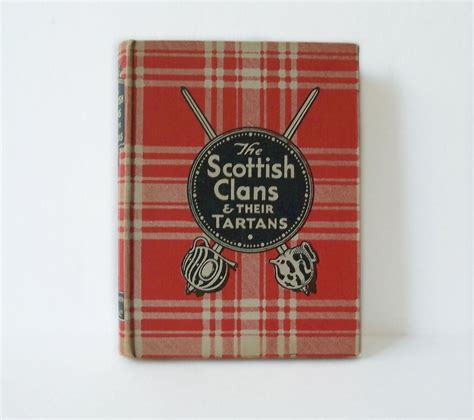 Vintage Mini Book The Scottish Clans And Their Tartans 36th Edition