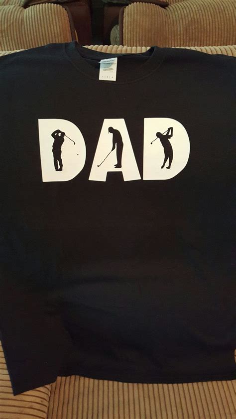 Fathers Day Golf Shirtdad Golf Shirtfathers Day T By