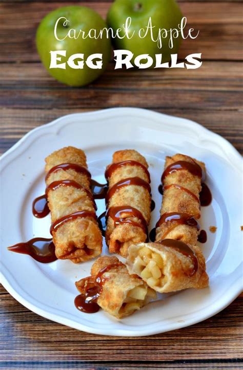 Check spelling or type a new query. Caramel Apple Egg Rolls from Growing Up Gabel are a fun ...