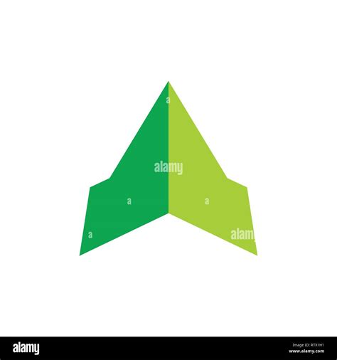 Abstract Green Mountain Logo Vector Stock Vector Image And Art Alamy