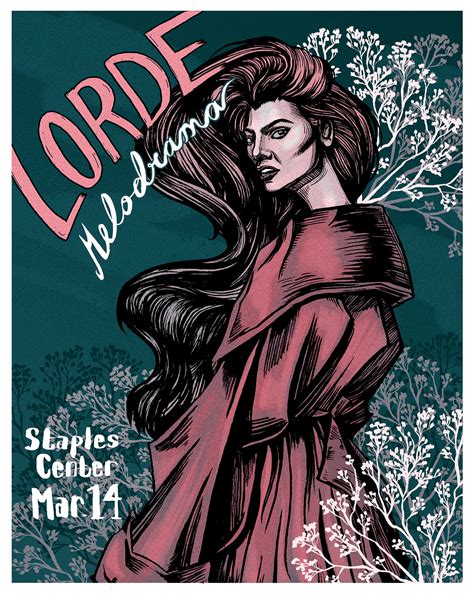 Lorde Melodrama Fan Poster On Behance