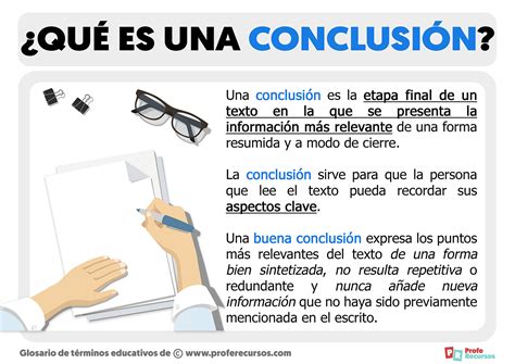 ¿que Es Una Conclusión