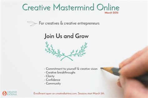 Creative Mastermind March 2021 1 Creative Katrina