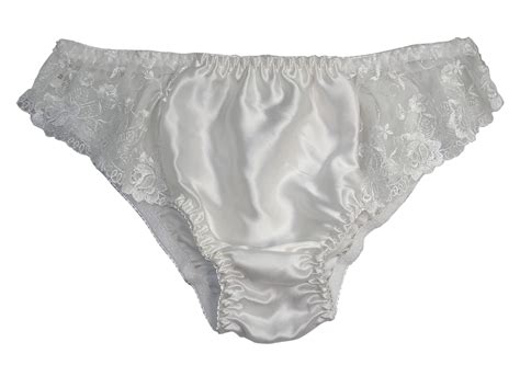 100 Natural Silk Womens Knickers Low Rise Briefs With Lace Solid Size