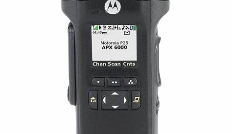 APX 6000 UHF R2 Model 2.5 Portable Radio - P25 - Portable/Handheld