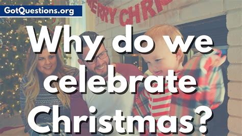 Why Do We Celebrate Christmas What Is Christmas Youtube