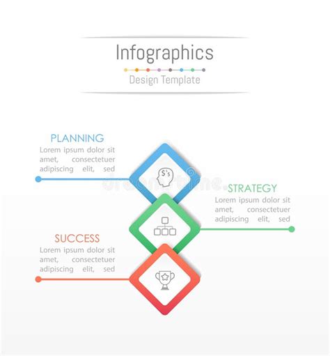Elementos Del Diseño De Infographic Para Sus Datos De Negocio Con 3