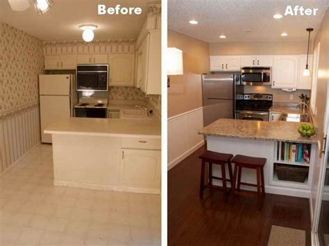 This kitchen renovation was done on a you can paint them and add some hardware. Ing Kitchen Remodel Before And After Pictures Of Whatever ...