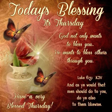Todays Thursday Blessing Pictures Photos And Images For Facebook