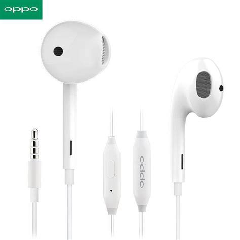 Buy 1 Free 1 Oppo In Ear Headphones รุ่น Mh135 หูฟัง Earphone 35mm