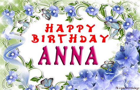 Happy Birthday Anna Birthday Greeting Birthdaykim