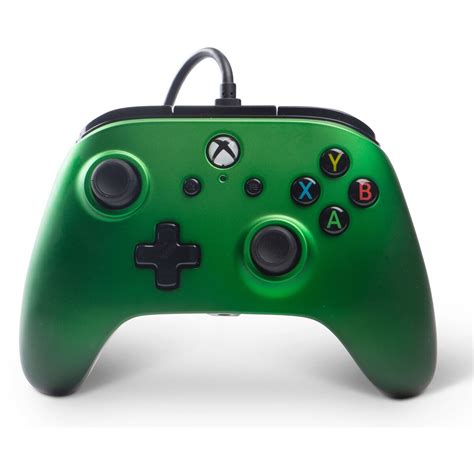 Power A Xbox One Enhanced Wired Controller Emerald Fade Big W