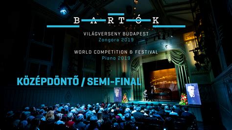 Bartók World Competition Festival Piano 2019 All programs