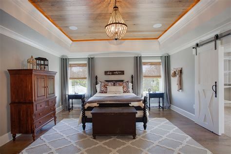 Master Bedroom From Our Modern Farmhouse Style Build Modern