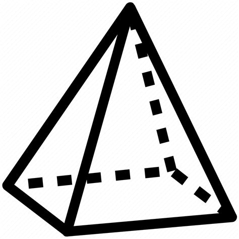 Geometry Math Pyramid Pyramid Shape Shape Icon Download On Iconfinder