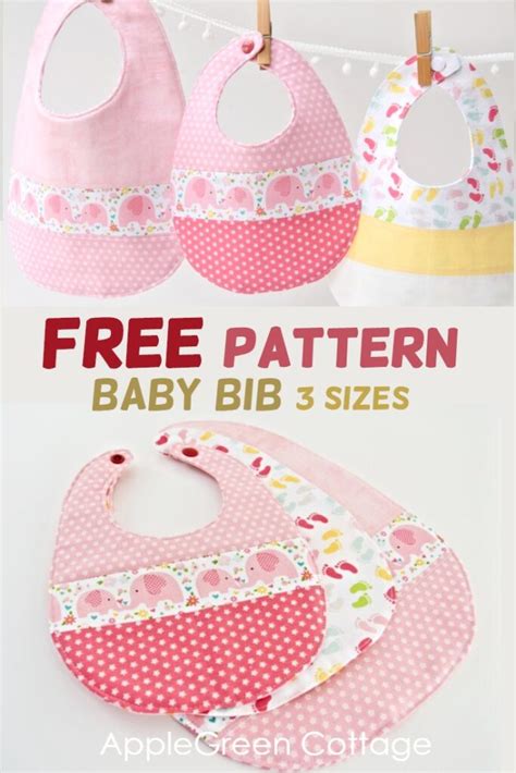 34 Free Pacifier Bib Sewing Pattern Netashadelaney