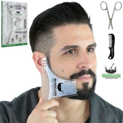 Buy Beardclass Beard Shaping Tool In Comb Multi Liner Beard