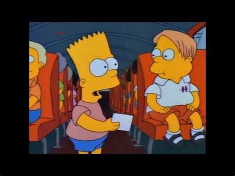 Bart Makes Friends With Martin Prince The Simpsons Youtube